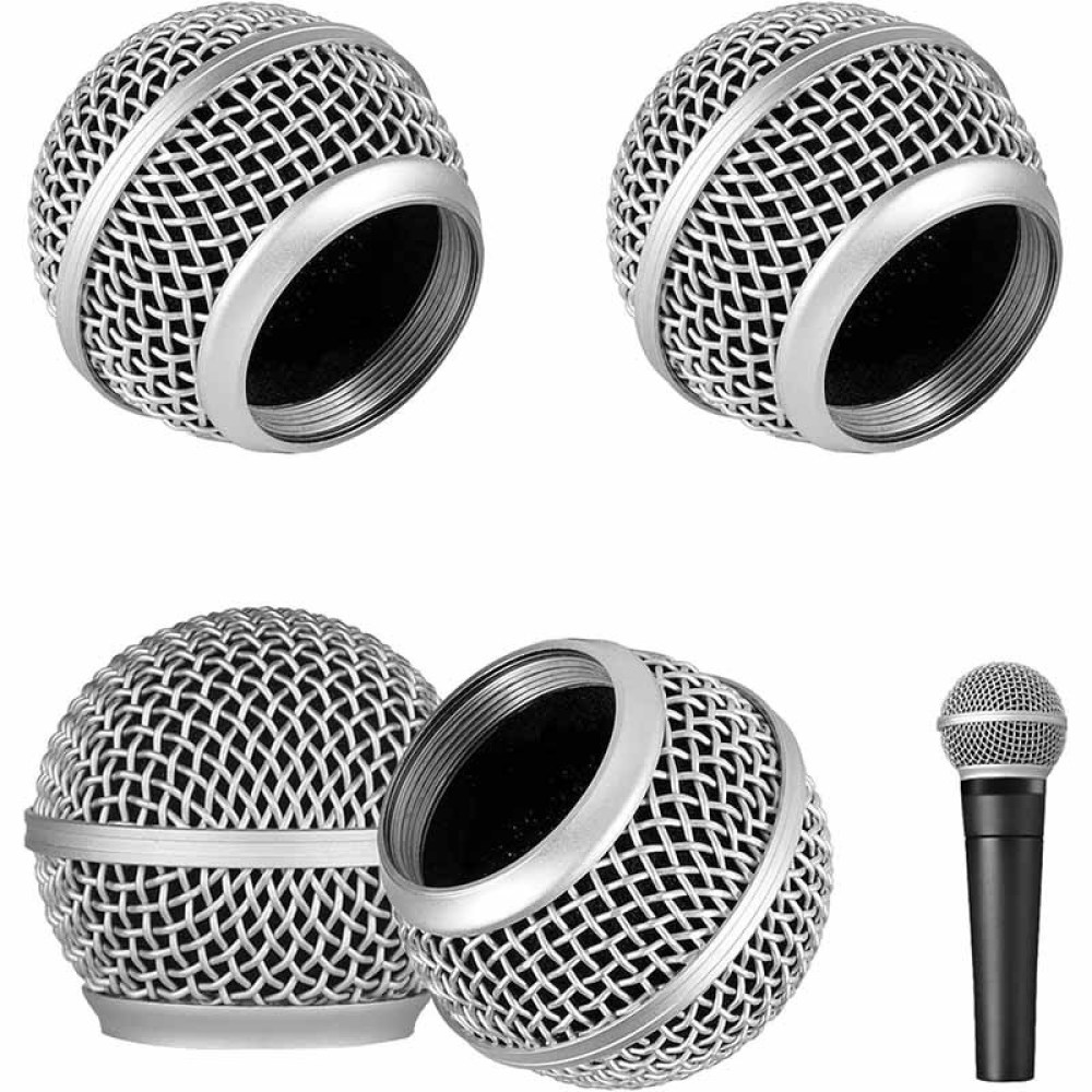غطاء شبكي لميكروفونات شور SM58 - مراجعة Shure Mic Mv7 وسعره
