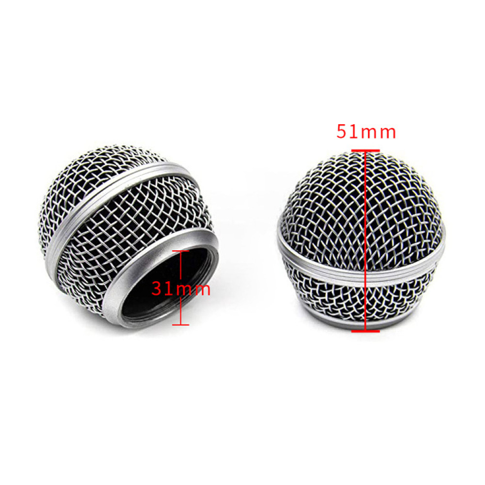 غطاء شبكي لميكروفونات شور SM58 - مراجعة Shure Mic Mv7 وسعره