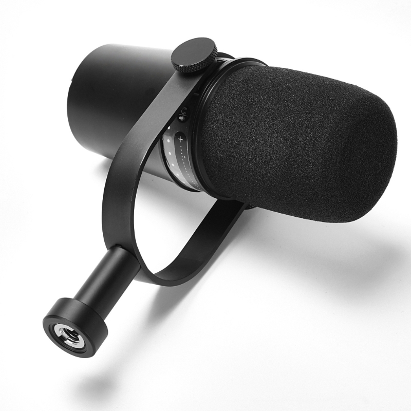 غطاء واقي من الرياح للميكروفون - مراجعة Shure Mic Mv7 وسعره