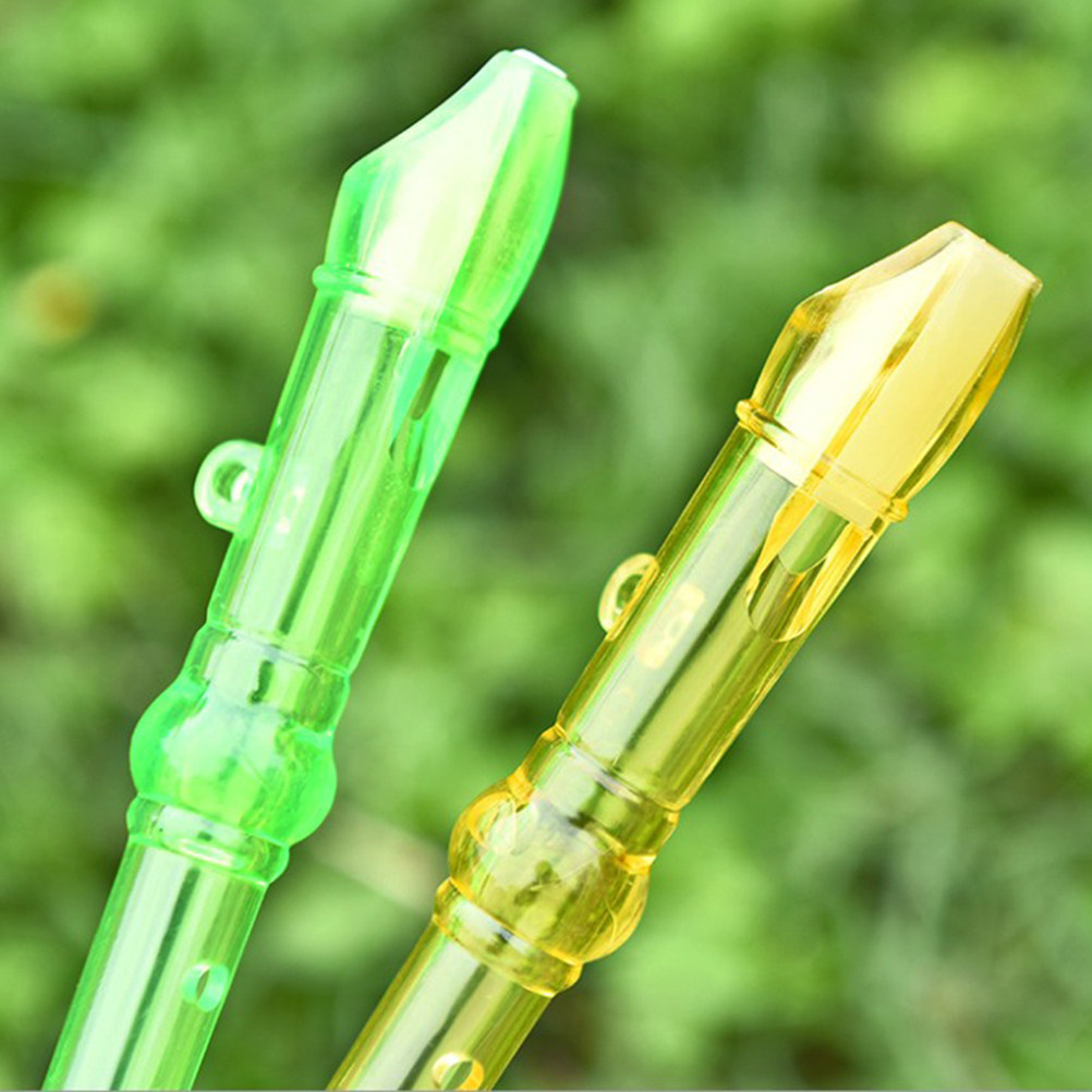 12 قطعة من آلات النفخ الموسيقي - مراجعة Soprano Recorder Plastic وسعره