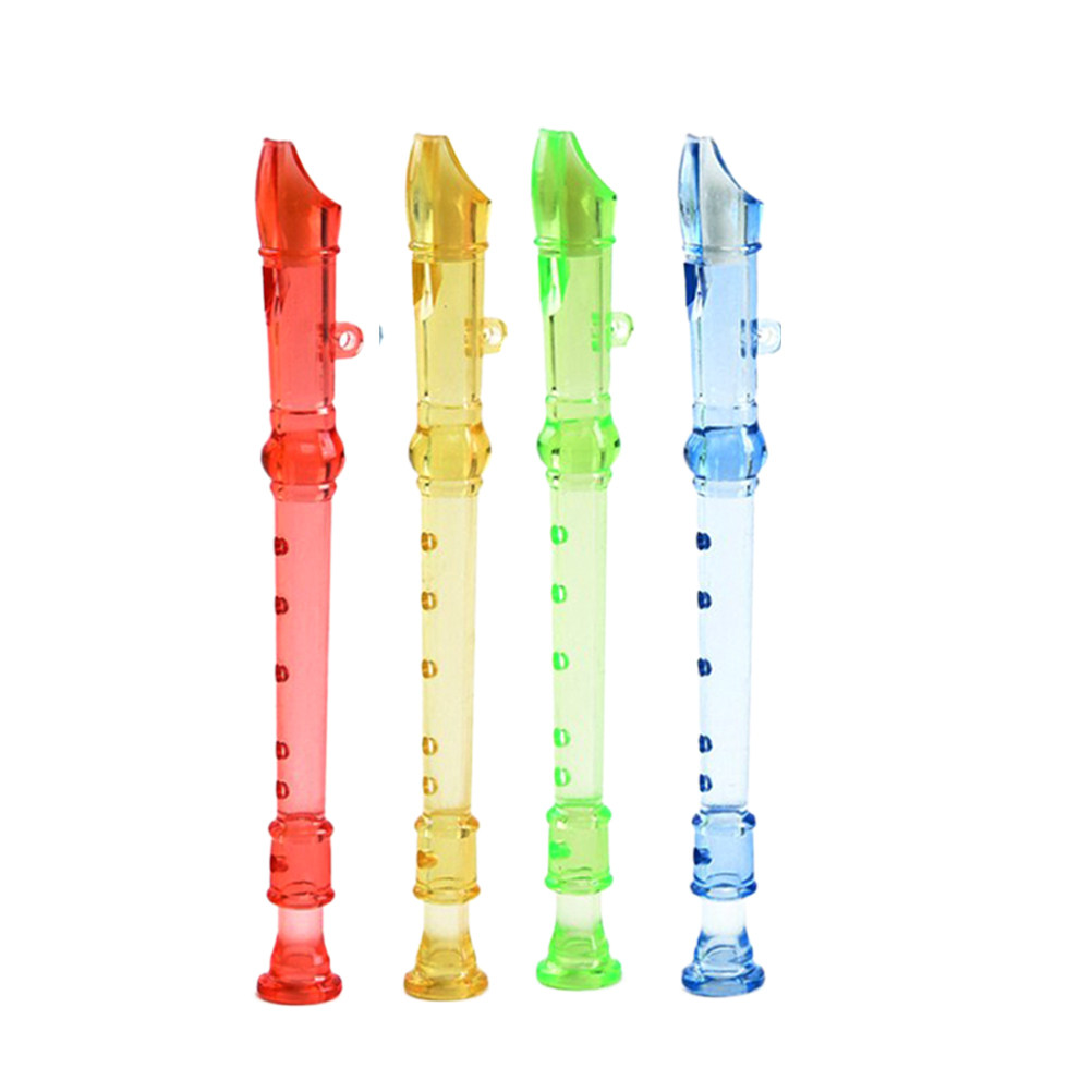 12 قطعة من آلات النفخ الموسيقي - مراجعة Soprano Recorder Plastic وسعره