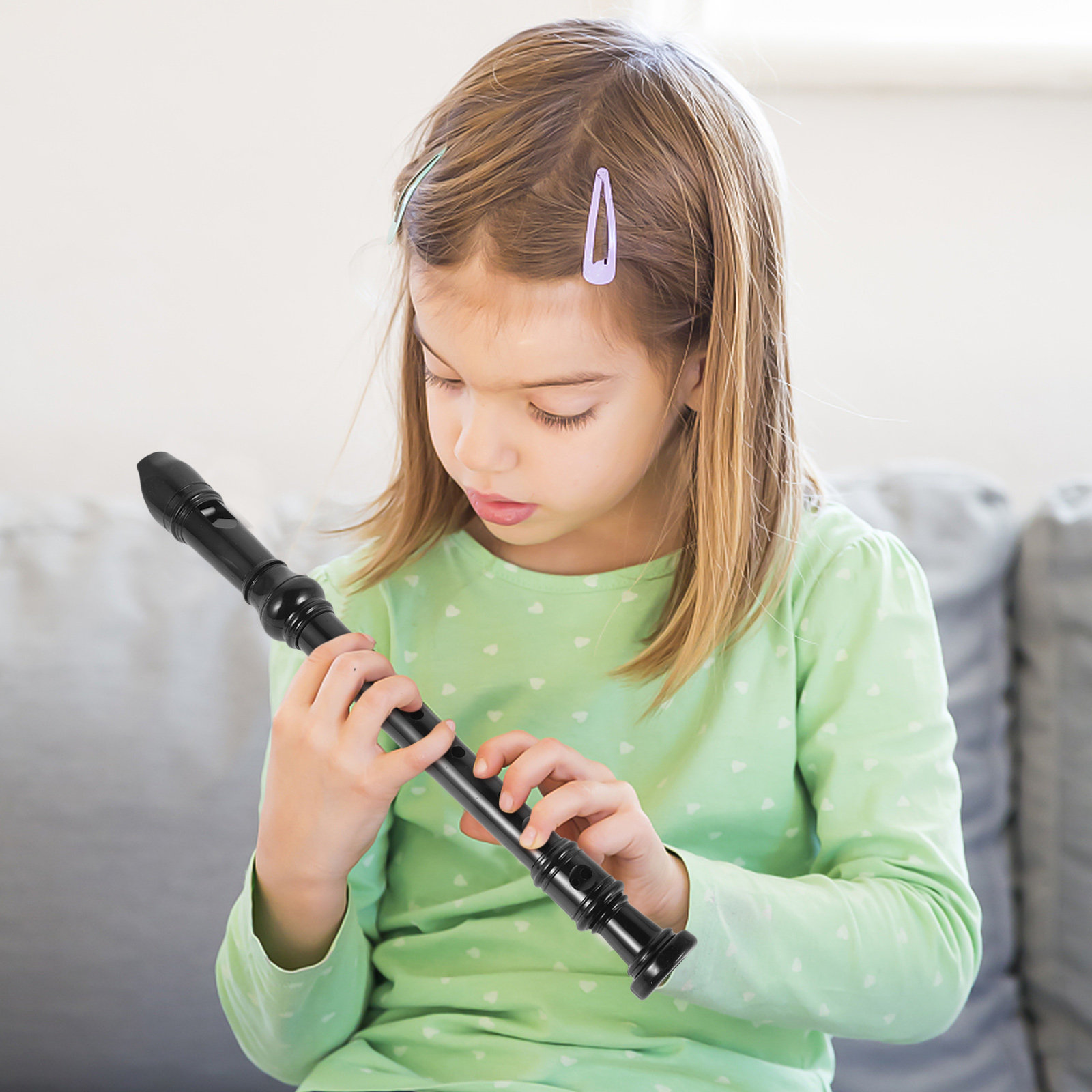 آلة النفخ سوبرانو ريكورد 8 فتح - مراجعة Soprano Recorder Plastic وسعره